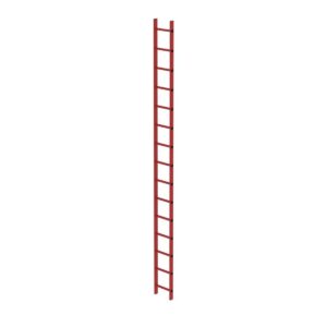 Günzburger Steigtechnik Schachtleiter GFK 300mm Lichte Weite 15 Sprossen