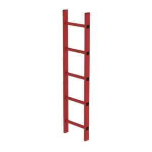 Günzburger Steigtechnik Schachtleiter GFK 300mm Lichte Weite 5 Sprossen
