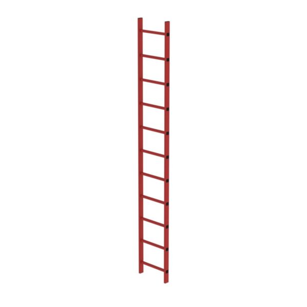 Günzburger Steigtechnik Schachtleiter GFK 400mm Lichte Weite 11 Sprossen