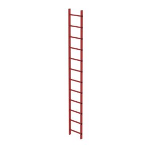 Günzburger Steigtechnik Schachtleiter GFK 400mm Lichte Weite 12 Sprossen