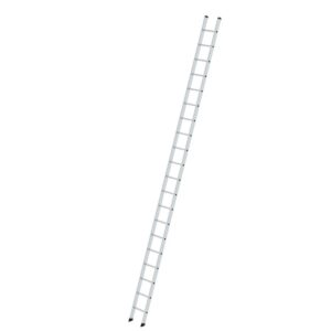 Günzburger Steigtechnik Sprossen-Anlegeleiter 350mm breit ohne Traverse 20 Sprossen