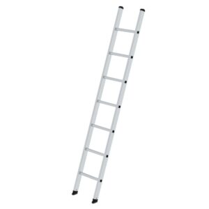 Günzburger Steigtechnik Sprossen-Anlegeleiter 350mm breit ohne Traverse 7 Sprossen