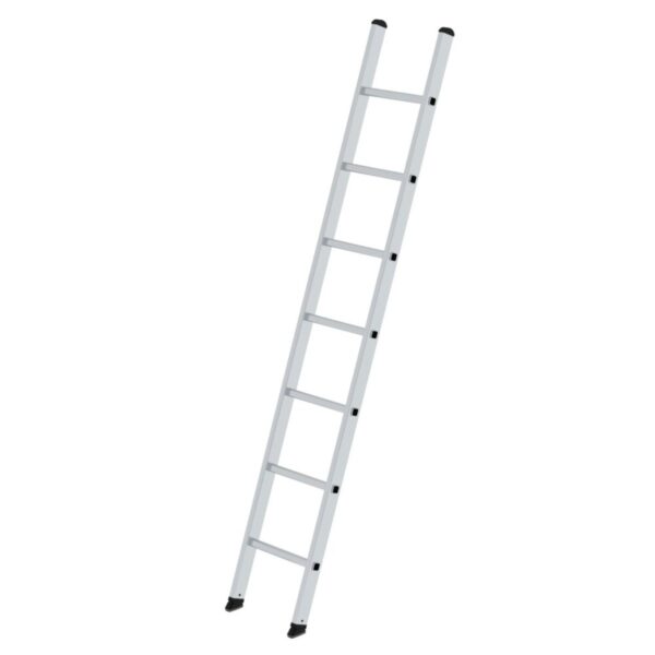 Günzburger Steigtechnik Sprossen-Anlegeleiter 350mm breit ohne Traverse 7 Sprossen