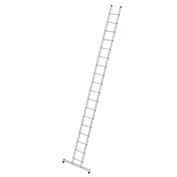 Günzburger Steigtechnik Sprossen-Anlegeleiter mit nivello®-Traverse 18 Sprossen