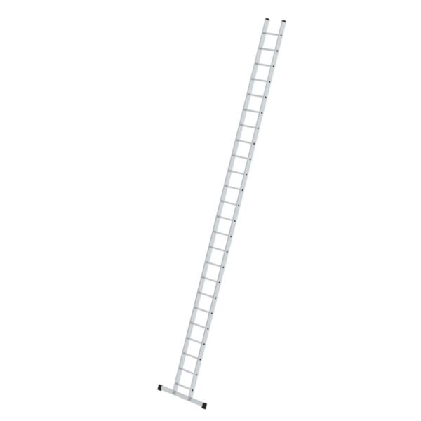 Günzburger Steigtechnik Sprossen-Anlegeleiter mit Standard-Traverse 24-Sprossen