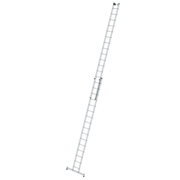 Günzburger Steigtechnik Sprossen-Schiebeleiter 2-teilig mit nivello®-Traverse 2x16 Sprossen