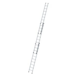 Günzburger Steigtechnik Sprossen-Schiebeleiter 3-teilig ohne Traverse 3x10 Sprossen