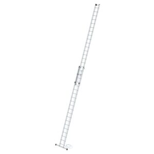 Günzburger Steigtechnik Sprossen-Seilzugleiter 2-teilig mit Standard-Traverse 2x20 Sprossen