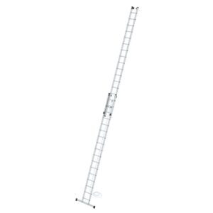 Günzburger Steigtechnik Sprossen-Seilzugleiter mit Standard-Traverse 2x17 Sprossen