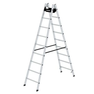 Günzburger Steigtechnik Sprossen-Stehleiter 2x9 Sprossen