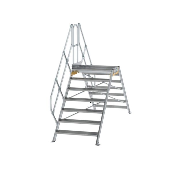Günzburger Steigtechnik Überstieg 45° Stufenbreite 1000 mm 7 Stufen