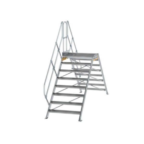 Günzburger Steigtechnik Überstieg 45° Stufenbreite 1000 mm 8 Stufen