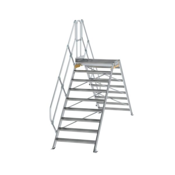 Günzburger Steigtechnik Überstieg 45° Stufenbreite 1000 mm 9 Stufen