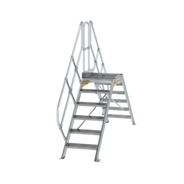 Günzburger Steigtechnik Überstieg 45° Stufenbreite 600 mm 6 Stufen