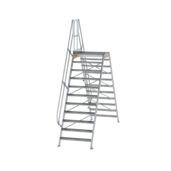 Günzburger Steigtechnik Überstieg 60° Stufenbreite 1000 mm 11 Stufen