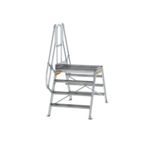 Günzburger Steigtechnik Überstieg 60° Stufenbreite 1000 mm 4 Stufen