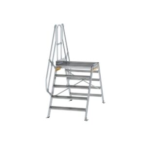 Günzburger Steigtechnik Überstieg 60° Stufenbreite 1000 mm 5 Stufen