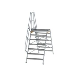 Günzburger Steigtechnik Überstieg 60° Stufenbreite 1000 mm 7 Stufen