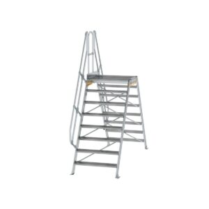 Günzburger Steigtechnik Überstieg 60° Stufenbreite 1000 mm 8 Stufen