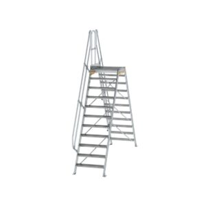 Günzburger Steigtechnik Überstieg 60° Stufenbreite 800 mm 11 Stufen