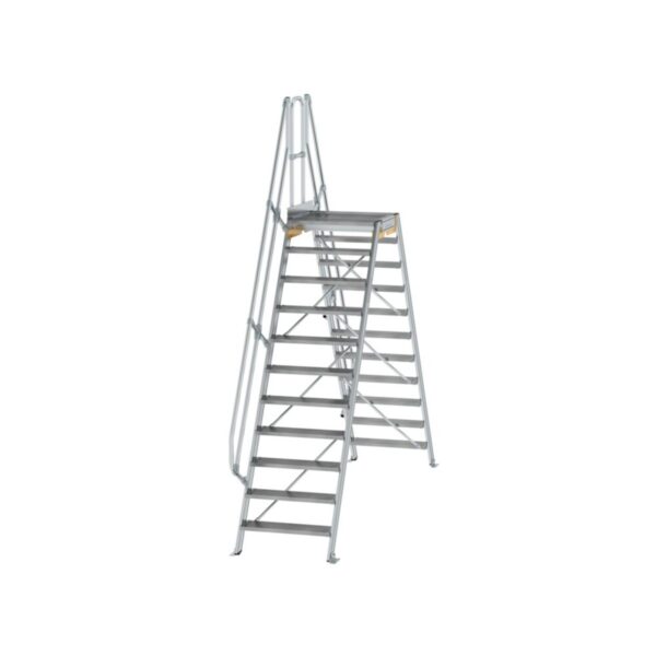 Günzburger Steigtechnik Überstieg 60° Stufenbreite 800 mm 11 Stufen