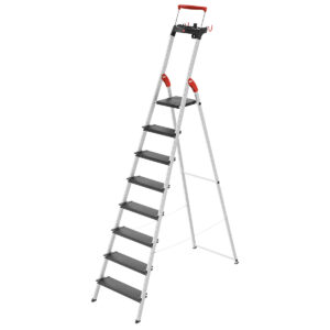 Hailo L100 TopLine 8-stufig 8 Stufen, Stufenstehleiter