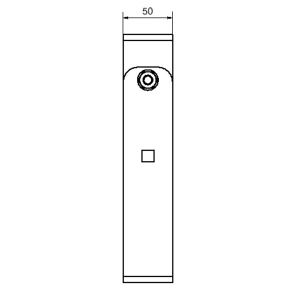 Hailo Professional H-8 Seilanschlag unten am Bauwerk, STFVZ