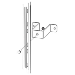 Hailo Professional Halterung an Schachtwand 150 Stfvz