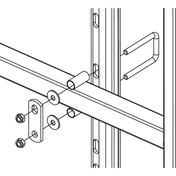 Hailo Professional Halterung auf Sprosse 30x30 , ST STFVZ