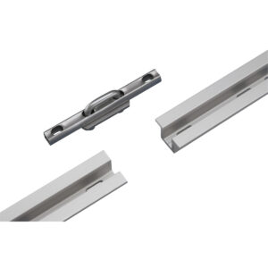 Hailo Professional Schienenverbinder H50 Edelstahl