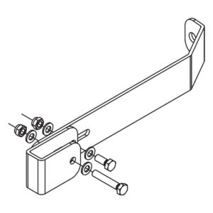 Hailo Professional Wandhalter 150 - 180 mm für Holm 40x20 STFVZ