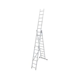 Krause CORDA Alu-VielzweckLeiter Artikel-Nr. 030429 3x11 Sprossen