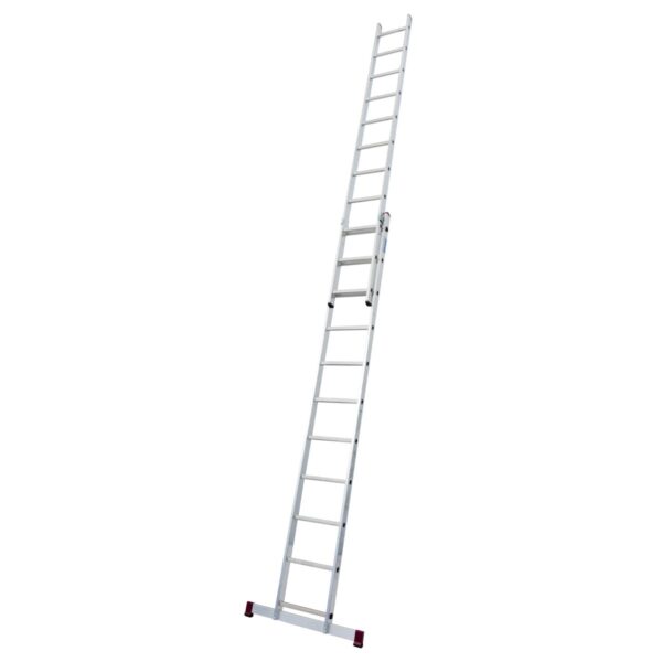 Krause CORDA Schiebe- und AnlegeLeiter 032119 2x11 Sprossen