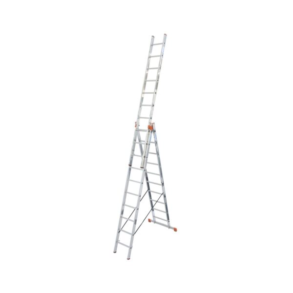 Krause MONTO Sprossen-MehrzweckLeiter - Tribilo 3x10 Sprossen