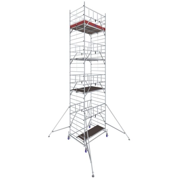 Krause ProTec XXL Alu-FahrGerüst Breitaufbau Arbeitshöhe ca. 9,30m