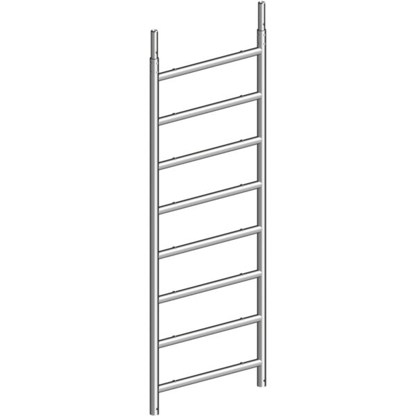 Layher Alu - Standleiter mit 8 Sprossen