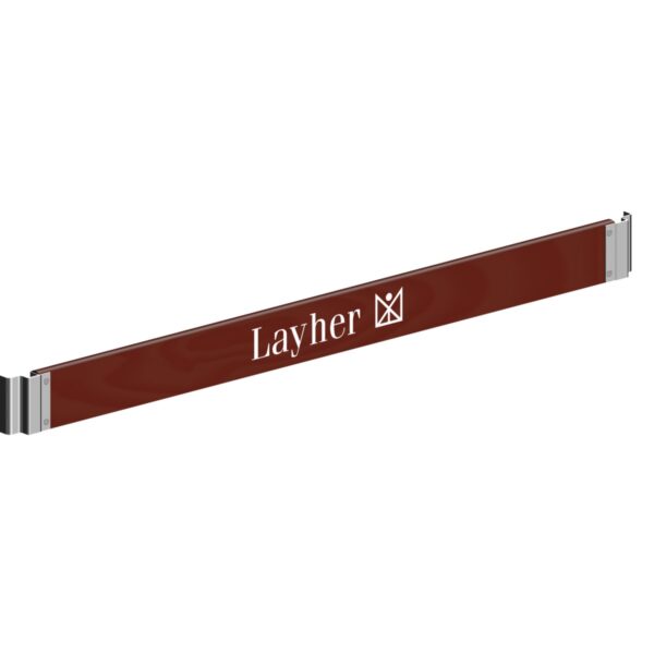 Layher Bordbrett mit Klaue 1,95 m
