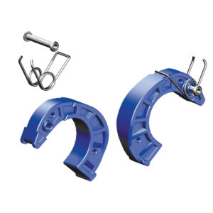 Layher Finger 42mm Paar blau