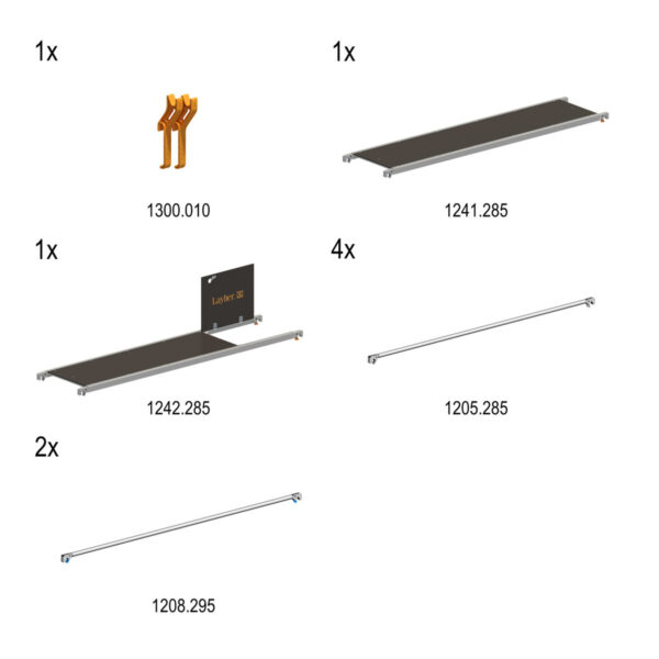 Layher NACHRÜST-SET 2103 AUF P2