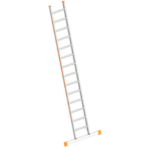 Layher Stufenanlegeleiter TOPIC - schwer belastbar 14 Stufen