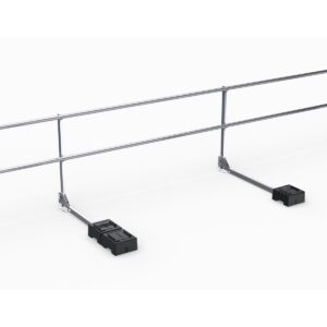 MAUDERER BAVARIA Flachdach - Absturzsicherung NEO 30 12m Set/Geländerlänge 3m