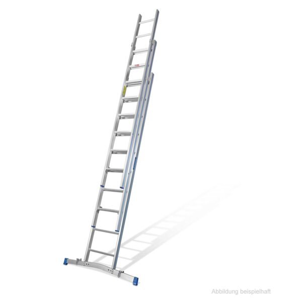 MAUDERER BAVARIA Schiebeleiter 925 3-teilig 3x8 mit klappbarer Traverse