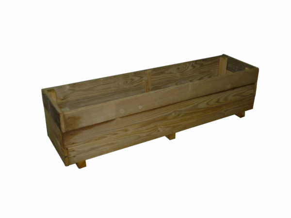 Pflanzkasten Kiefer Anna 118x40x31cm mit Materialstärke 2x9cm