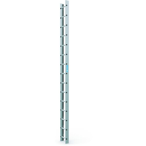 ZARGES Dachleiter 4,2 m Alu natur 15 Sprossen