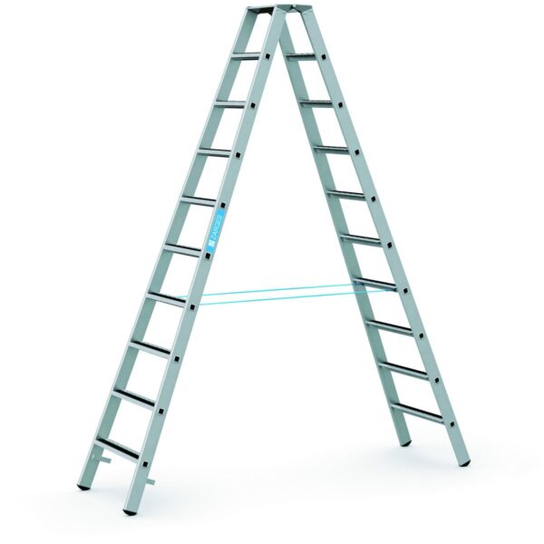 ZARGES R13step B - LM-Stufen-Stehleiter 2x10 Stufen