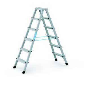 ZARGES XLstep B - LM-Stufen-Stehleiter 2x6 Stufen