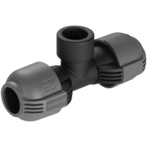 Sprinklersystem T-Stück mit Gew., 25 mm x 3/4''-IG