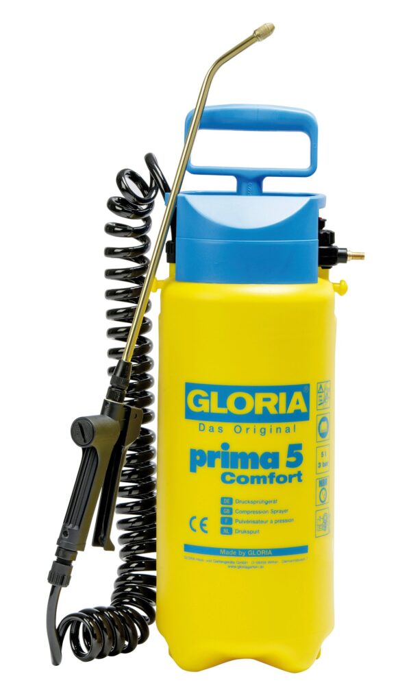 Prima 5 Comfort Drucksprühgerät 5L mit 2,5m Spiralschlauch