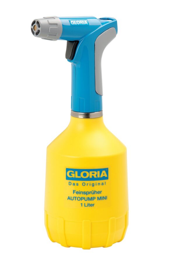 Handsprüher AutoPump Mini, 1 L Pflanzensprüher mit Batteriebetrieb, Elektrische Sprühflasche