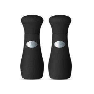 Salz- und Pfefferstreuer Schwarz 10cm